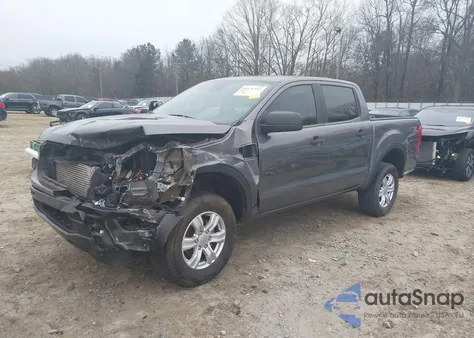 2021 Ford Ranger Xl z USA, uszkodzony, nr VIN 1FTER4EHXMLD49754